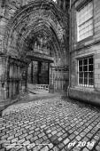 Holyrood Abbey and Palace of Holyroodhouse, Edinburgh, Scotland, UK